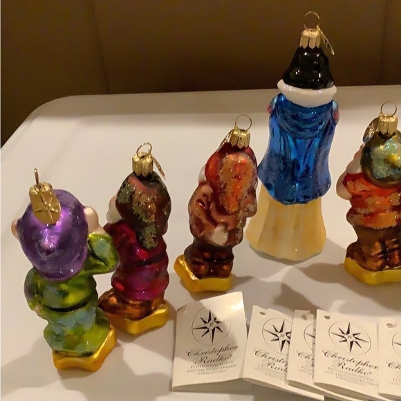 Christopher Radko Snow White & The Seven Dwarfs Ornament Set - Picture 5 of 11